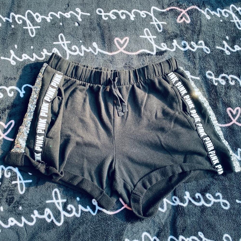 Vs pink bling shorts